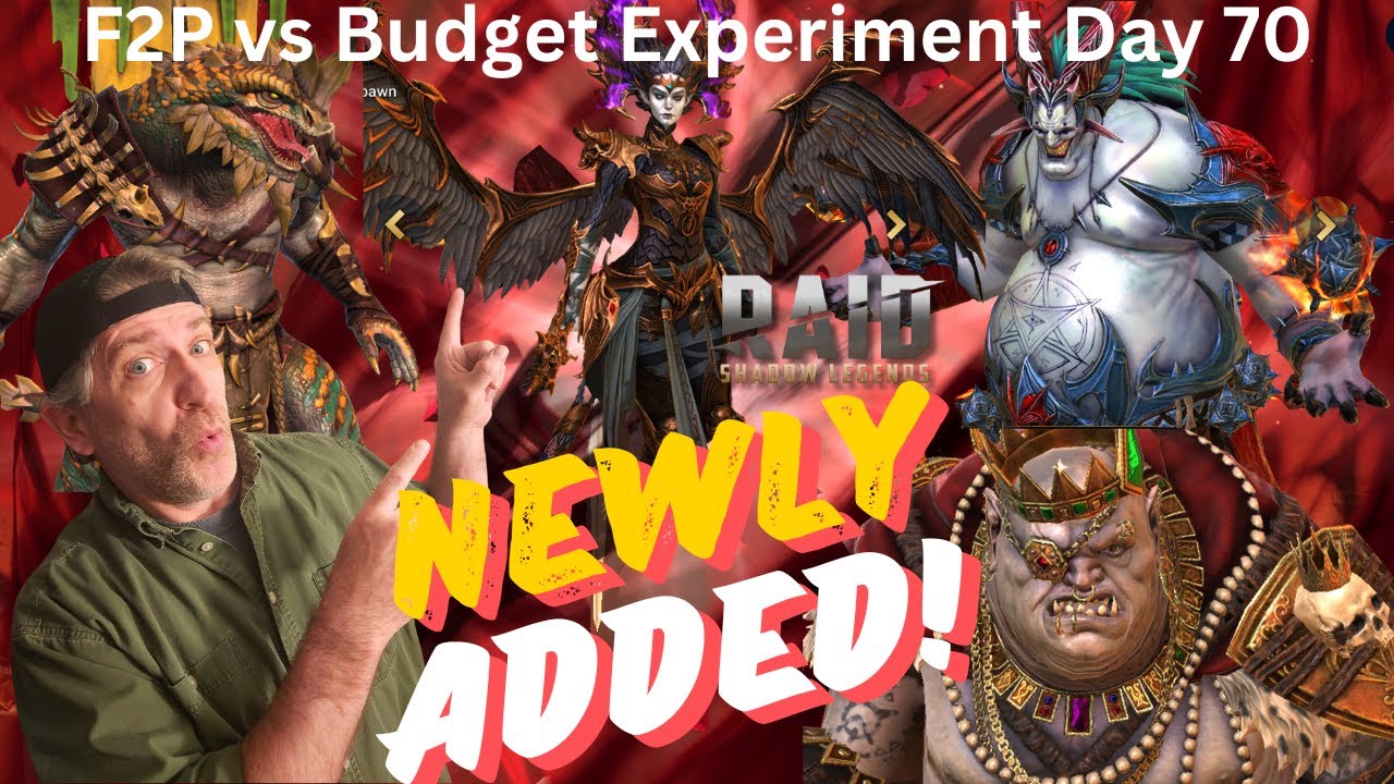 F2P vs Budget Experiment Day 70 | Raid: Shadow Legends