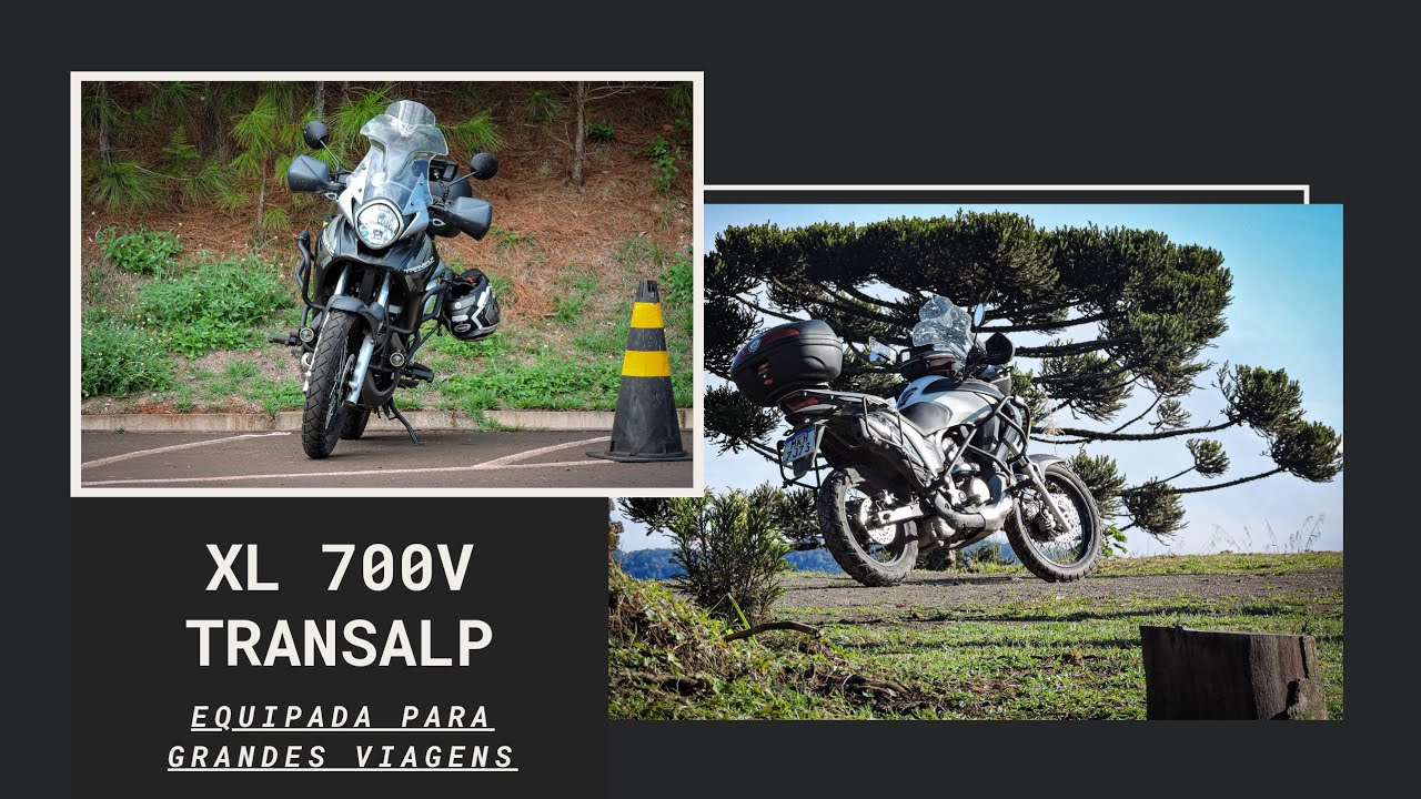 Honda XL 700V Transalp Equipada Para Grandes Viagens