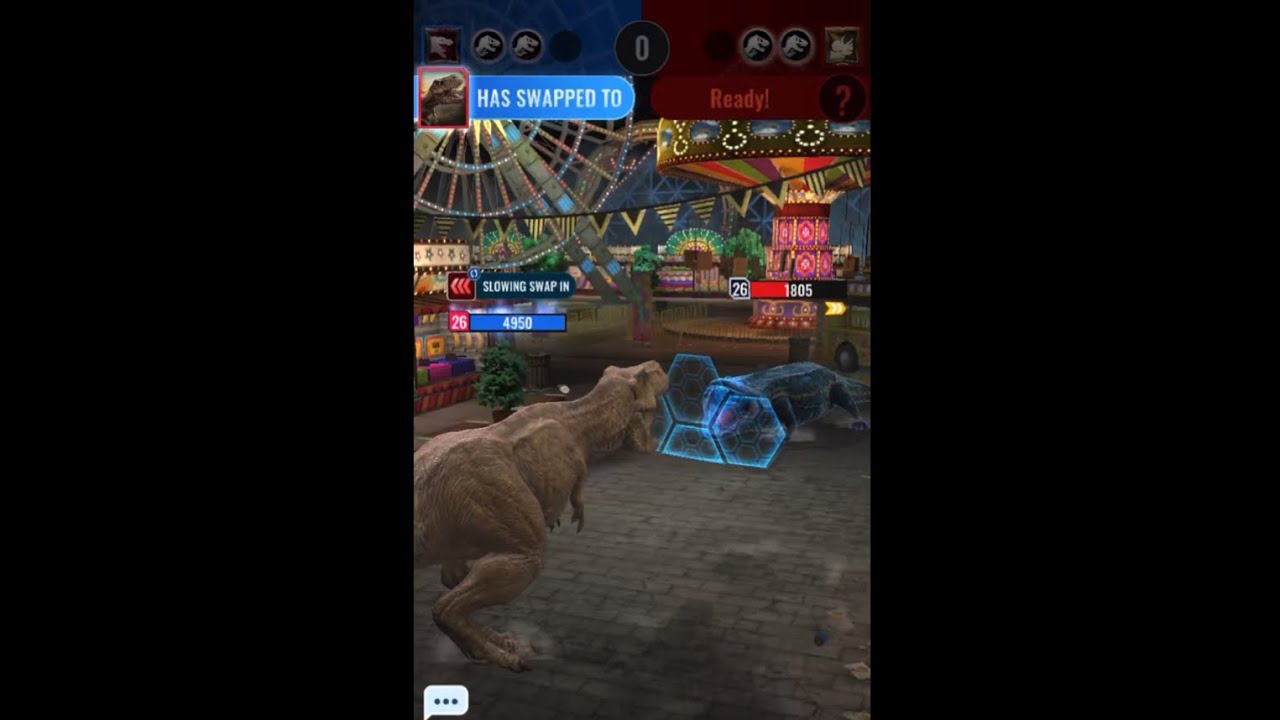 Swap in Rexy saves the day