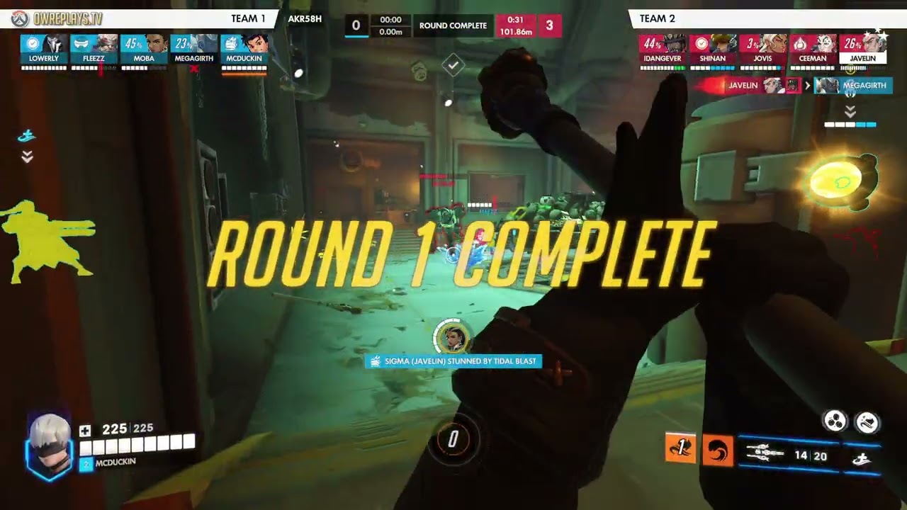 Wuyang Long VOD Review by MCDUCKIN — Overwatch Replay AKR58H