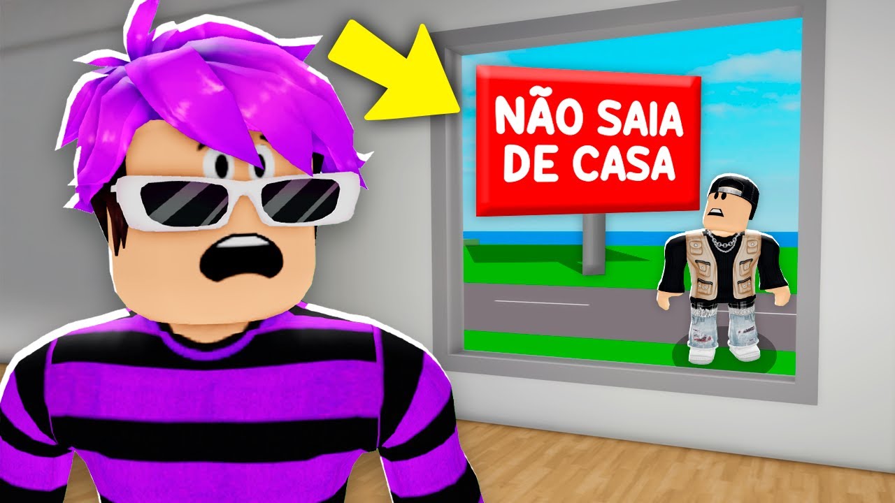 NINGUÉM PODE SAIR DE CASA no BROOKHAVEN