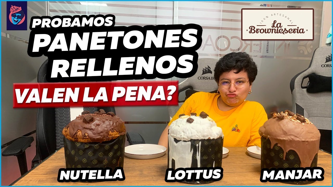 PROBAMOS LOS FAMOSOS PANETONES RELLENOS: VALEN LA PENA? - Ariana Bolo Arce