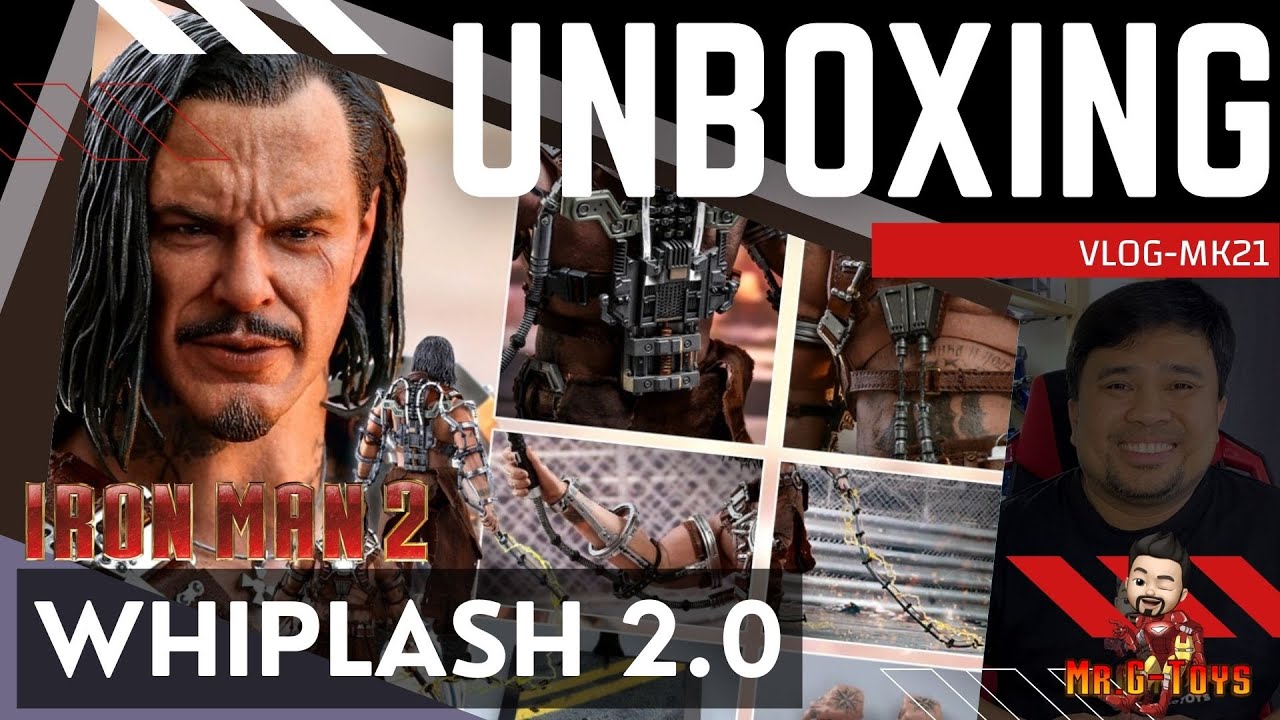 UNBOXING - Hot Toys | WHIPLASH 2.0 Iron Man 2 [1/6 Scale] - Side Show Exclusive - Mr. G-Toys
