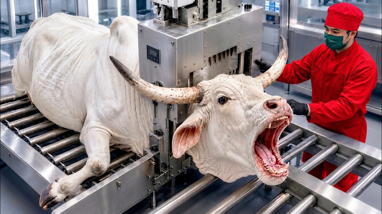 Inside the White Brahman Bull Horn Factory | How Luxury Fringed Leather Belts Are Made