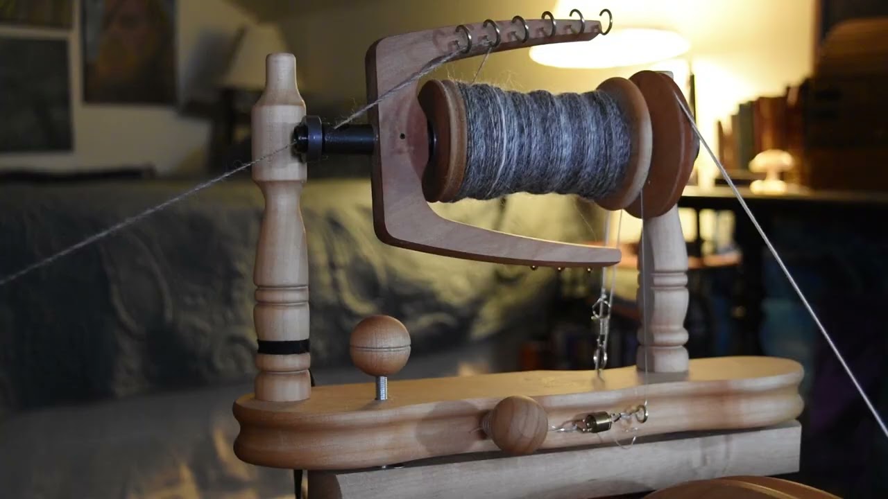 Spinning Shetland Wool