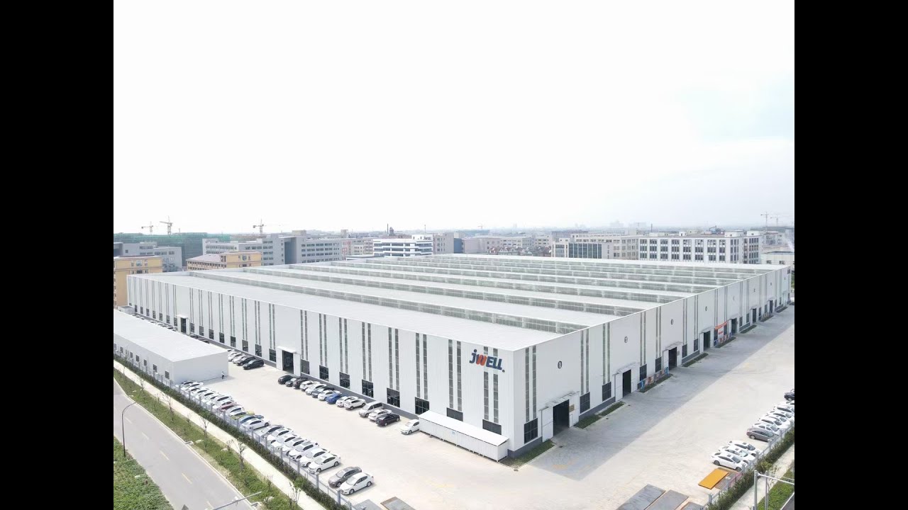 JWELL PE Corrugated Pipe Extrusion Line Video(infrr@jwell.cn)