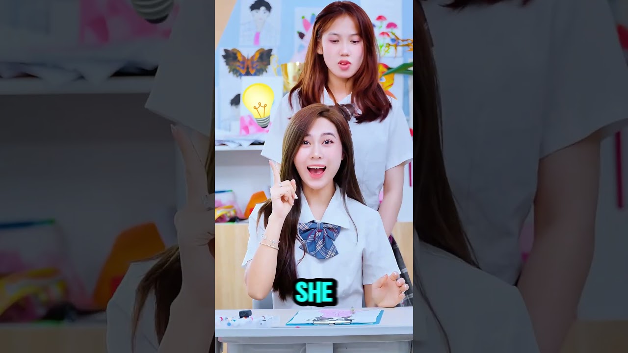 The Drawing That Shocked the Teacher! 😮🎭