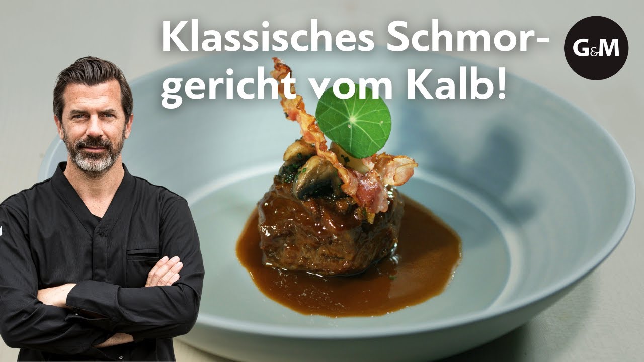 Rezept: Geschmorte Kalbsbäggli von Andreas Caminada | GaultMillau Schweiz