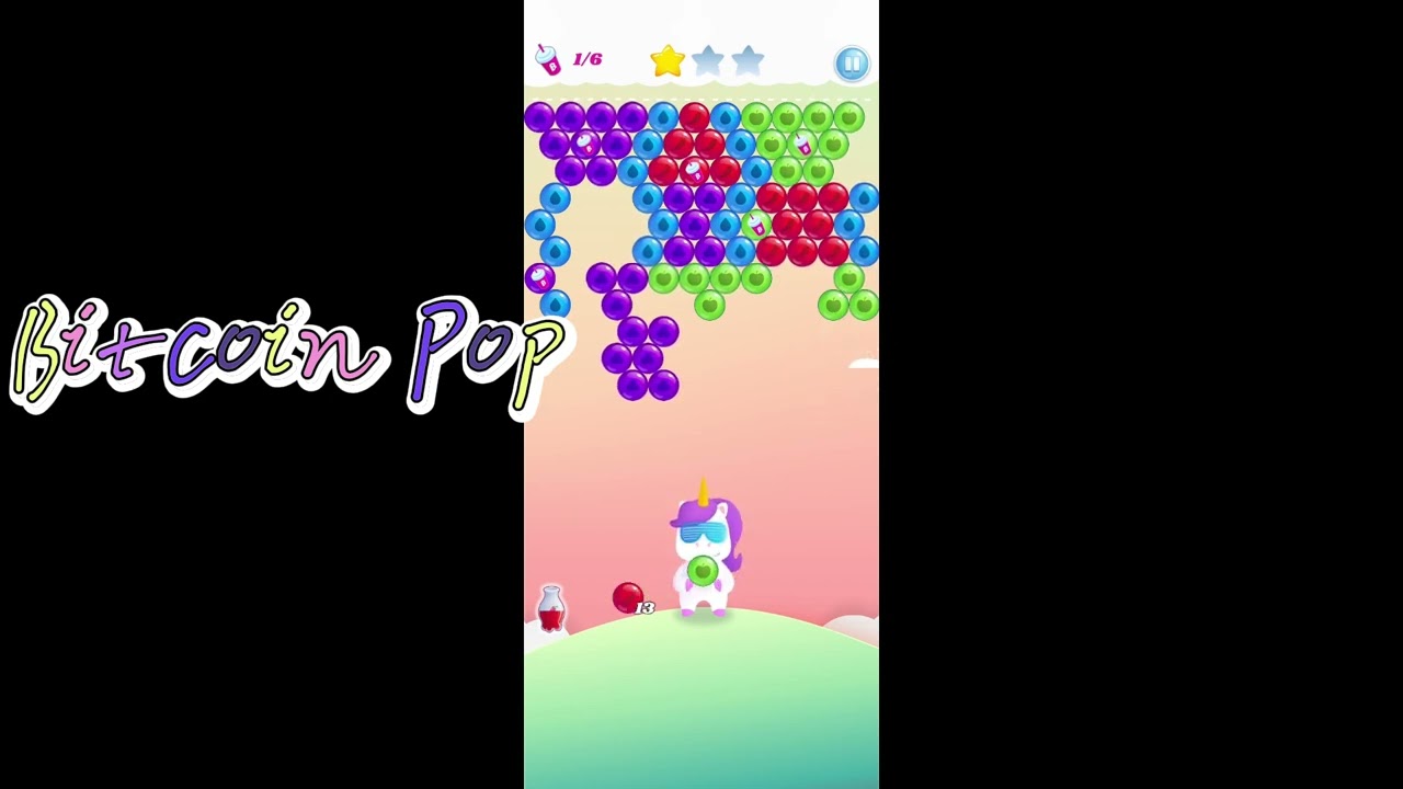 🎮 Bitcoin Pop &ndash; A Mobile Game with Crypto Rewards #p2e #playtoearn