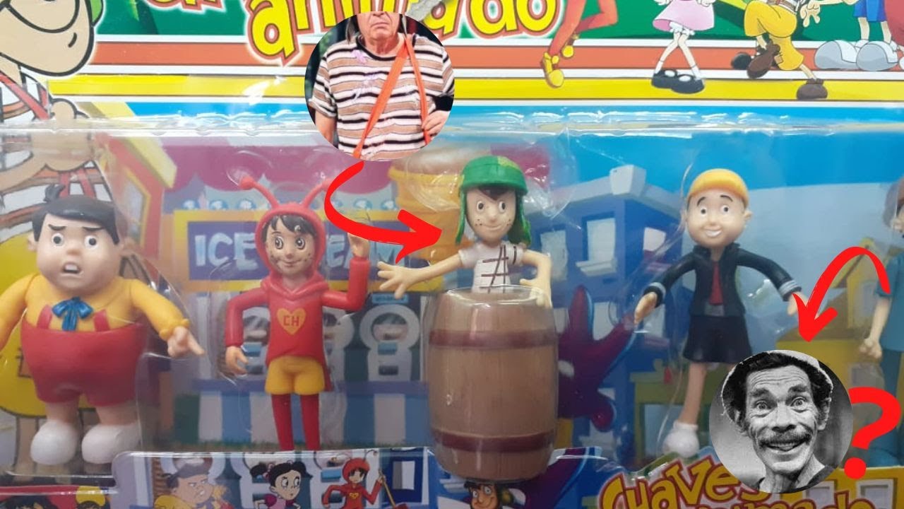 FUI TROLLADO: COM ESSES BONECOS DO CHAVES???
