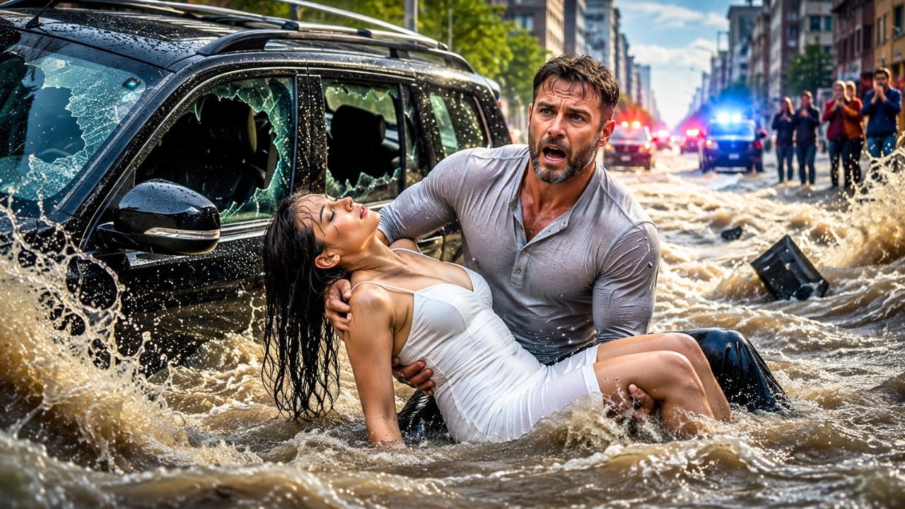 A Single Dad Risked His Life to Save a CEO From Floodwaters &mdash; She Didn't Know He Was an Ex-Navy SEAL
