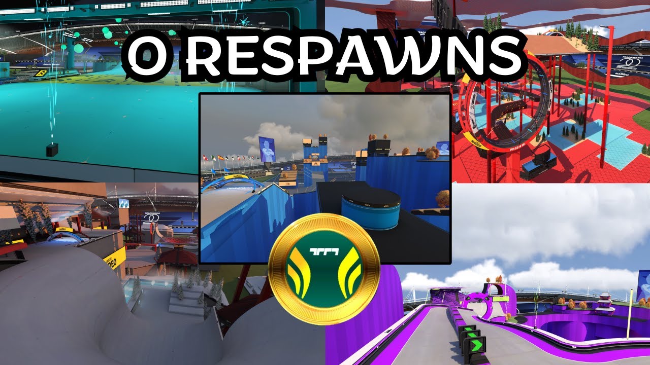TrackMania Platform Campaign - Maps 6-10 Author runs