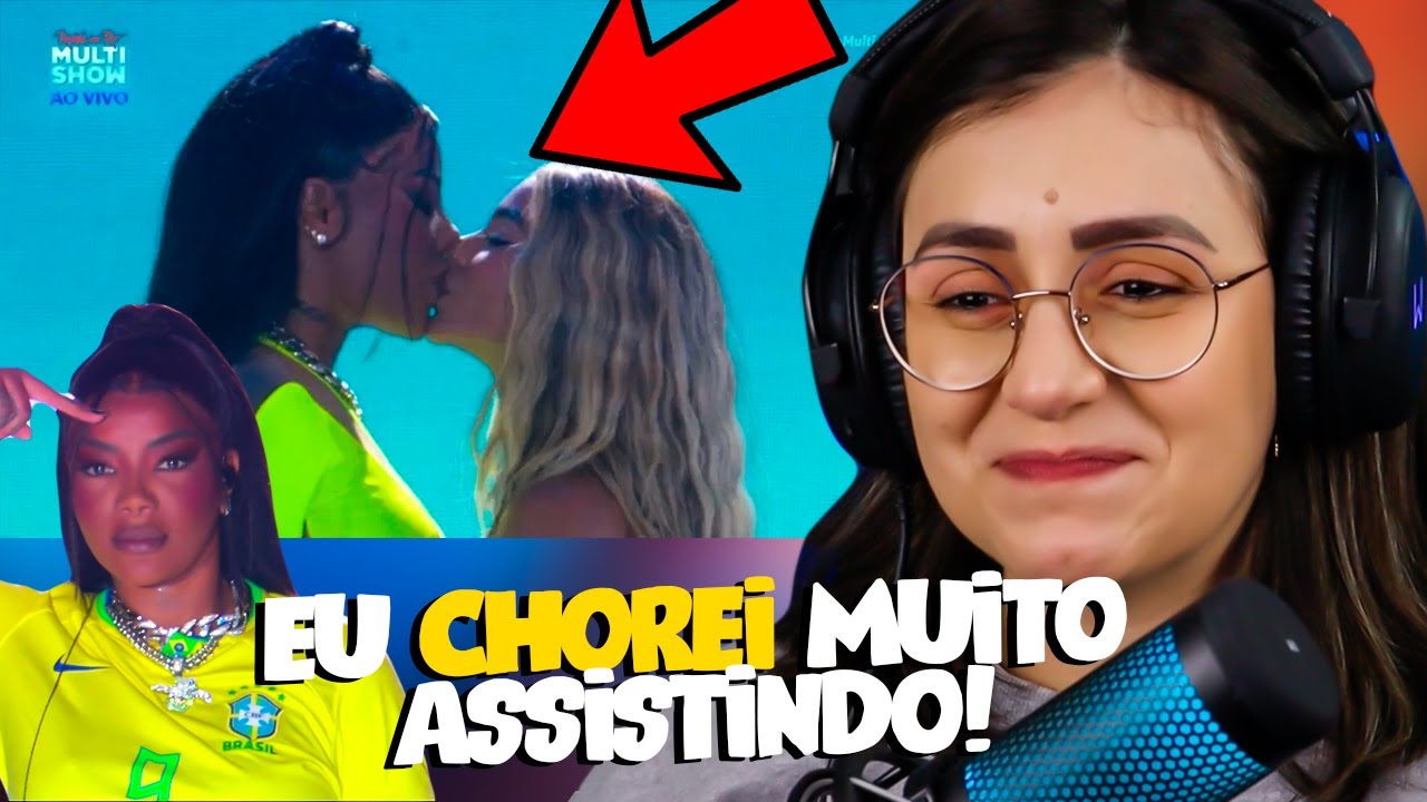 EU CHOREI ASSISTINDO LUDMILLA NO ROCK IN RIO 2022!