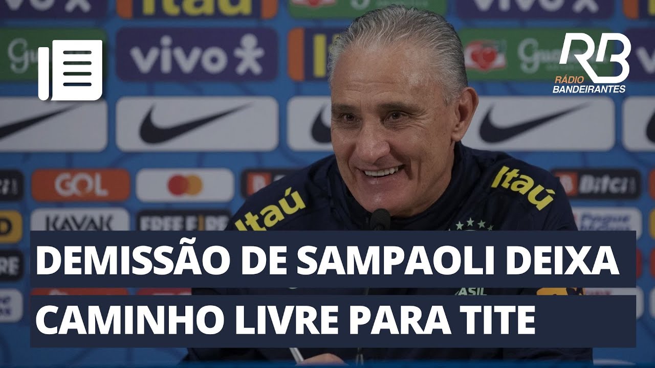 FLAMENGO demite SAMPAOLI e encaminha ACERTO com TITE