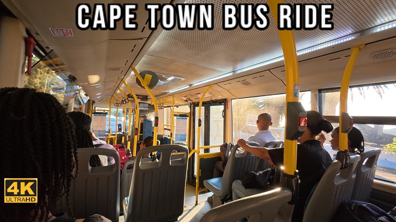 Riding Cape Town's MyCITI Bus — From Beach Paradise to Urban Heart [4K POV] | BL Images