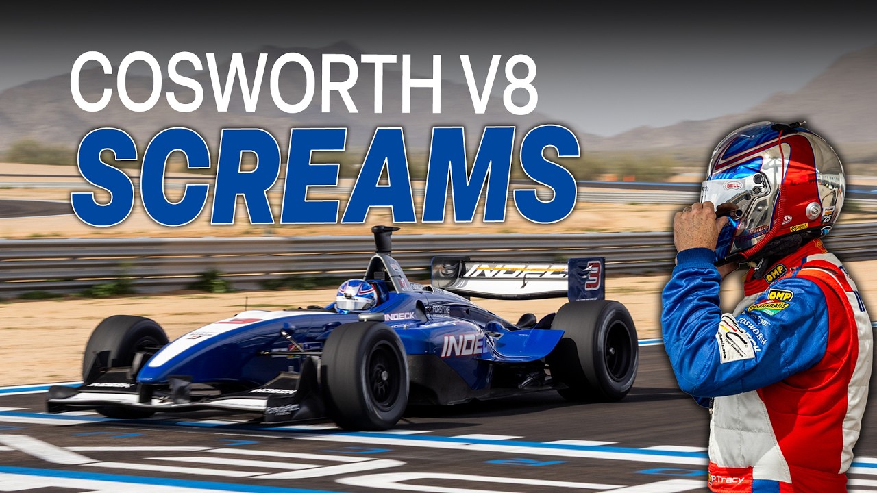 Paul Tracy Reunites With His 2007 Champ Car Cosworth Turbo V8