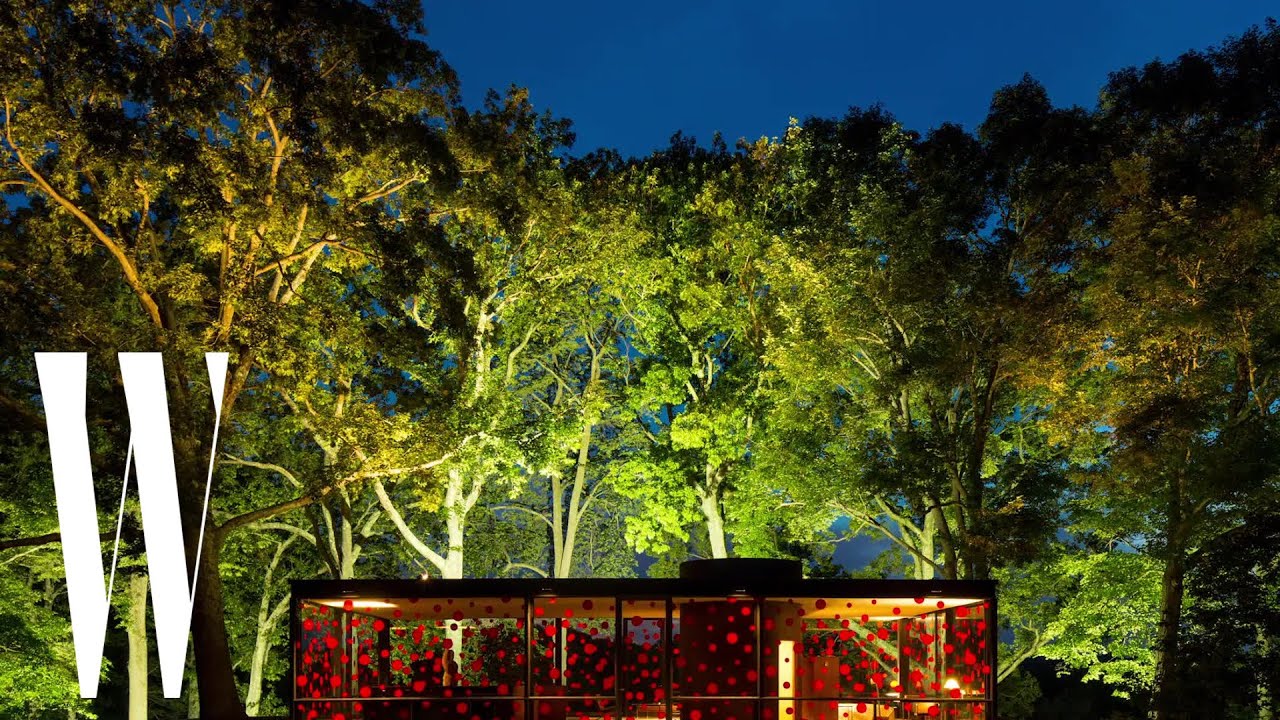 Yayoi Kusama's Glass House Takeover: Go Behind the Polka-Dot Scenes | W Magazine