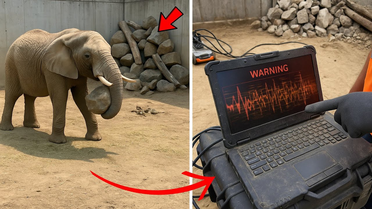 [Full Story] Elephant Kept Placing Stones in Corner of Enclosure, Then Experts Found Out Why&hellip;