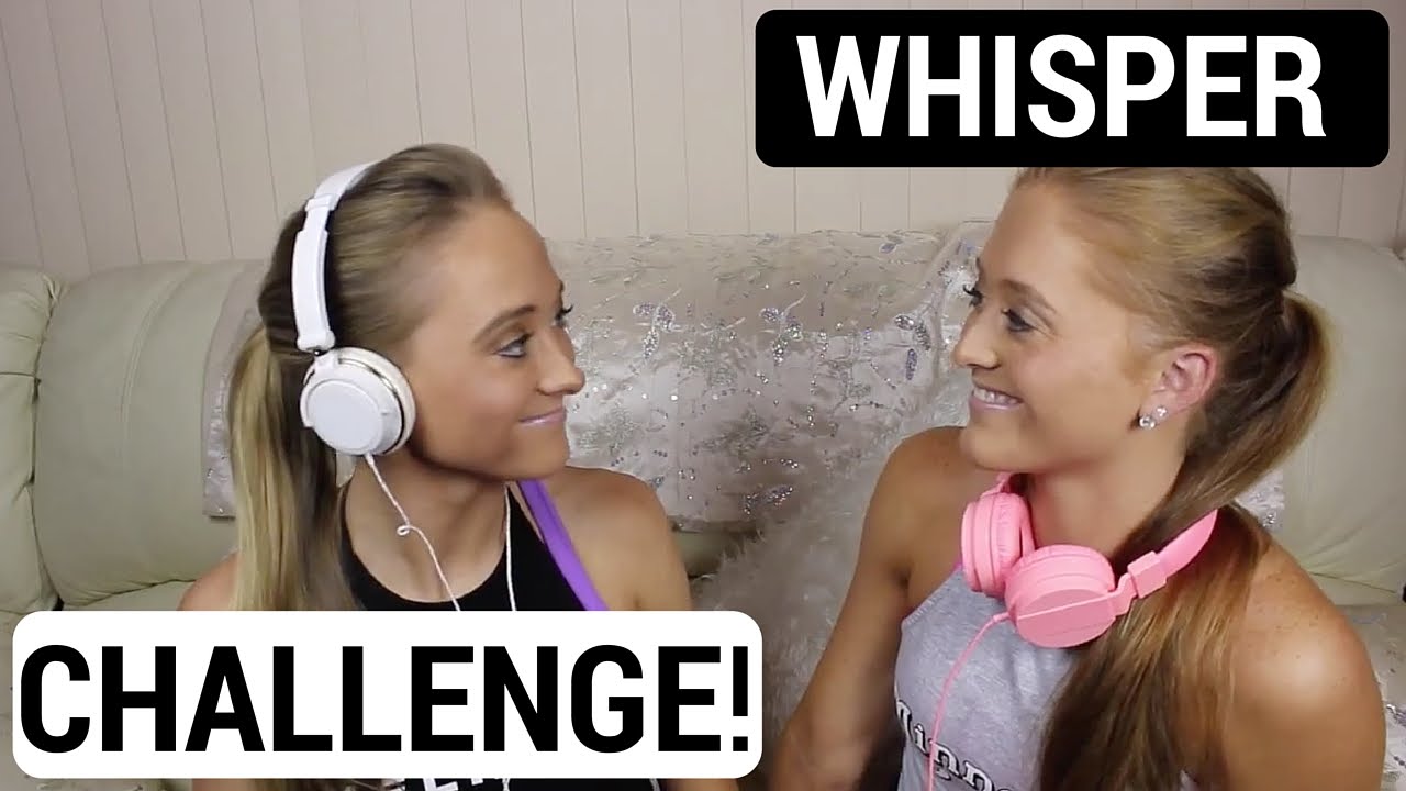 Whisper Challenge! | Sam & Teagan