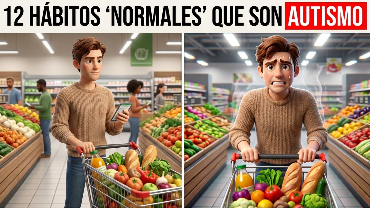 12 HABITOS que PASAN DESAPERCIBIDOS pero SON SEÑALES  de Autismo (Según la Psicología)
