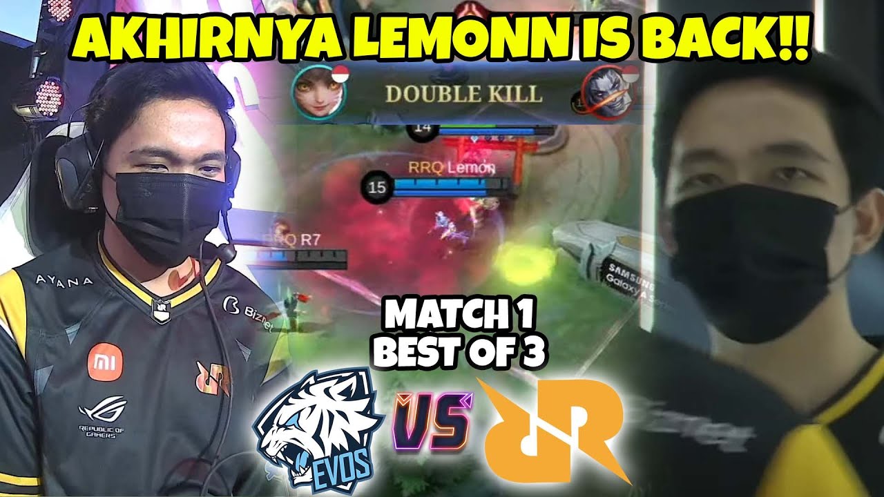 PERDANA LEMON DI MPL S9!! EL-CLASICO  PANAS PAPAN ATAS DI MULAI LAGI COYY!! EVOS VS RRQ MATCH 1