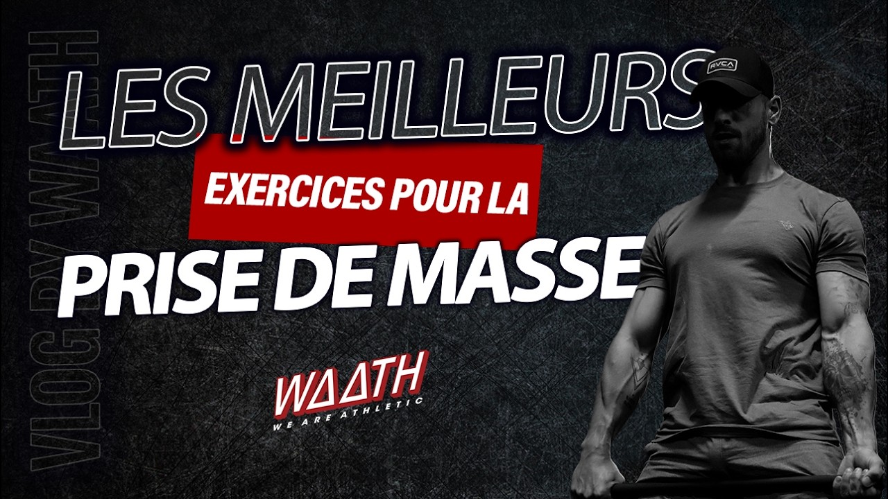 Les meilleurs exercices pour la prise de masse