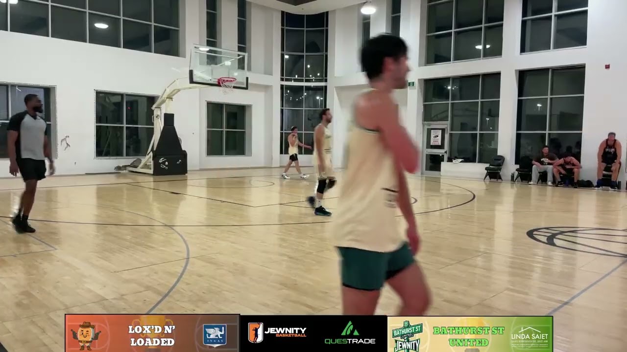 (#3) "Linda Saiet" Bathurst St United vs (#6) "INKAS" Lox'd N' Loaded | Jewnity Basketball D1