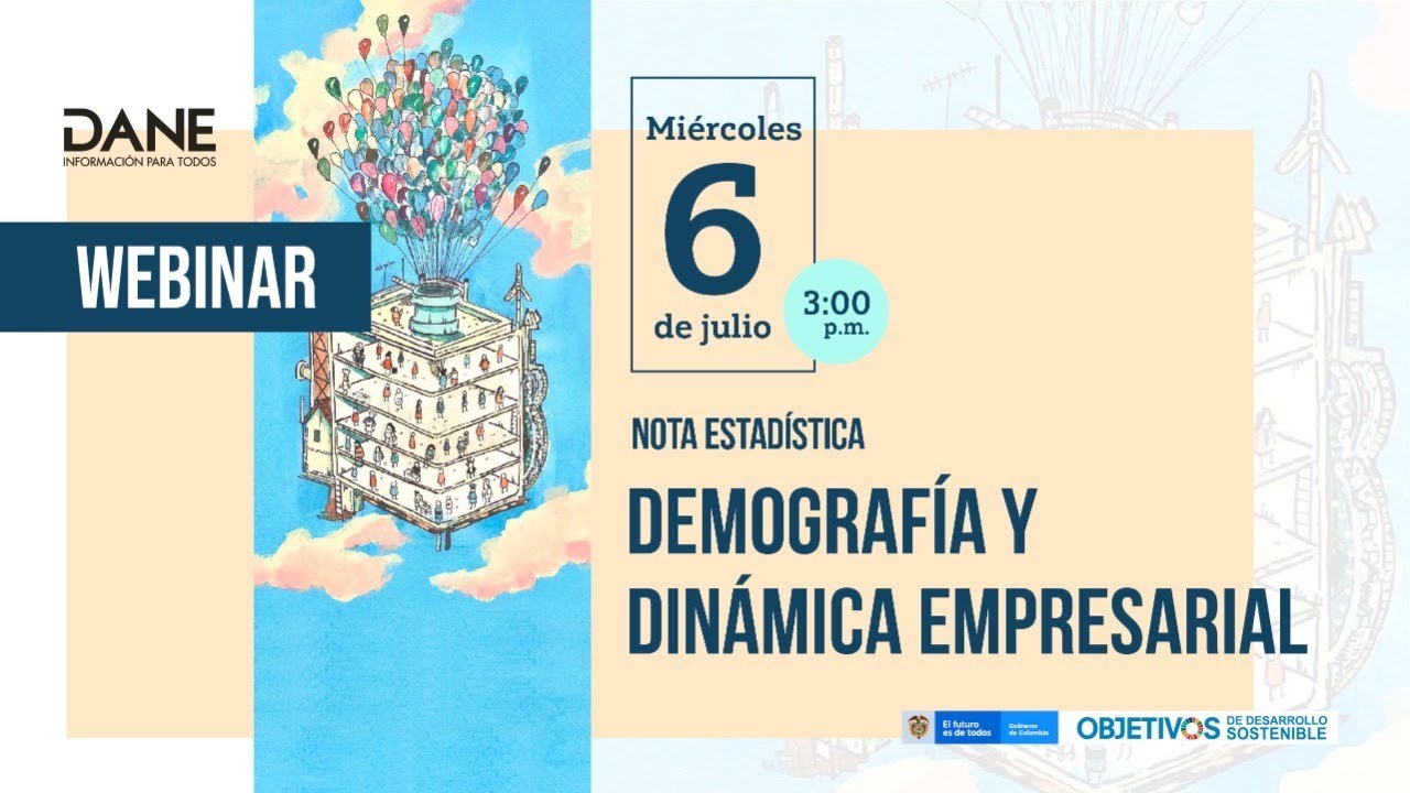 Webinar Nota estadística demografía y dinámica empresarial