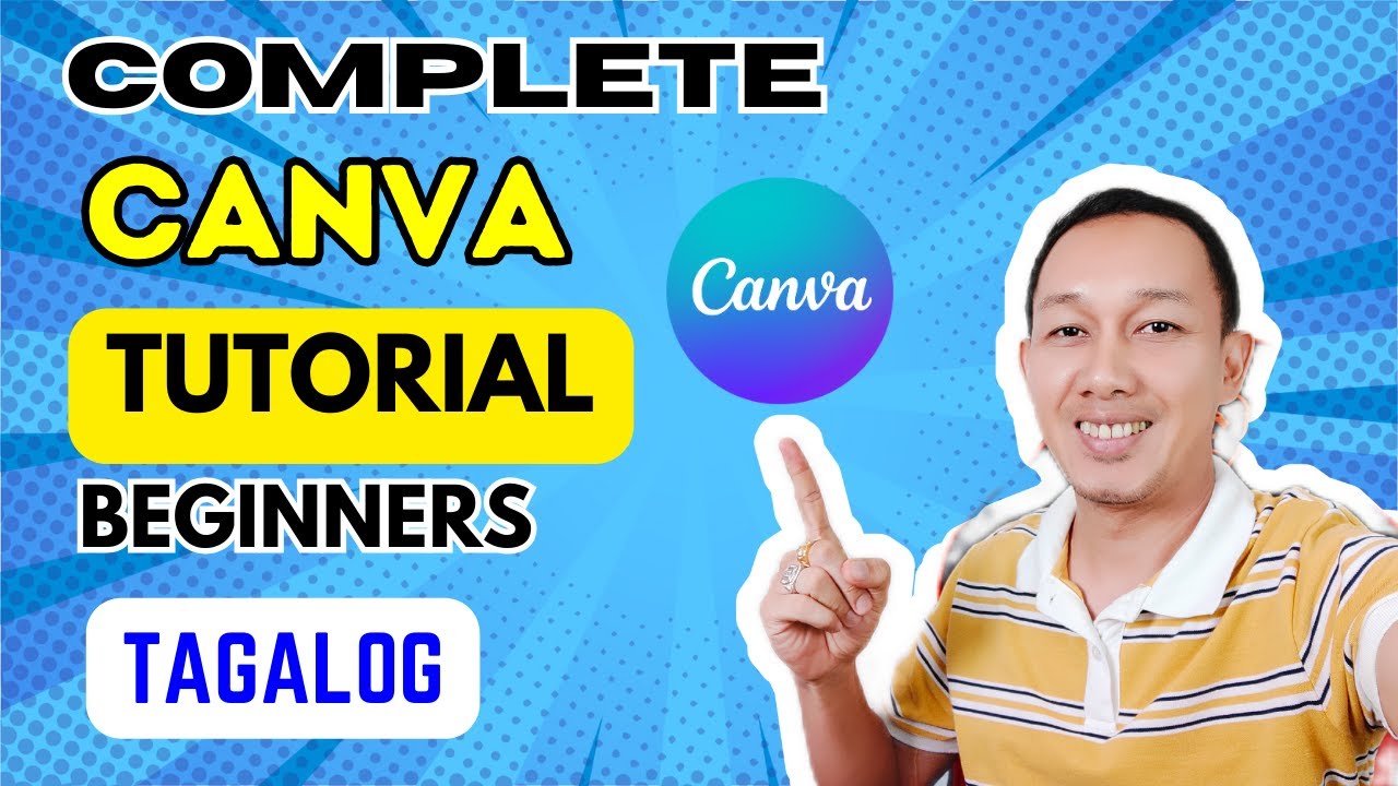 How To Use CANVA For Beginners 2024 Tagalog Tutorial