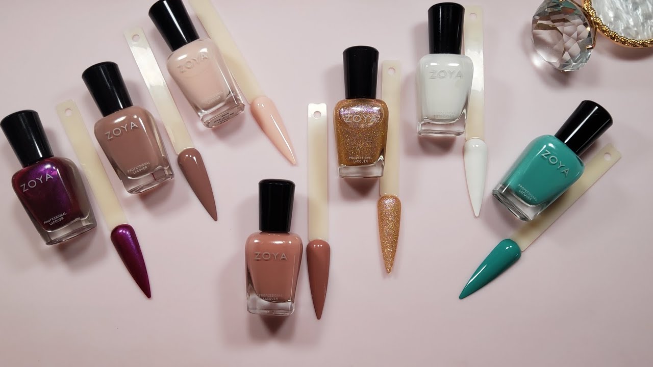 ZOYA Professional Lacquer | 7 colors: Mason▪︎Parker▪︎Chelsea▪︎Carson▪︎Polaris▪︎Purity▪︎Harbor 💅🏼