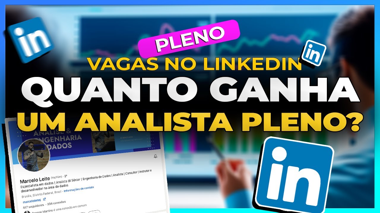 Analisando Vagas de Power Bi no LinkedIn - Analista de Dados Pleno - Analista de Power Bi Pleno