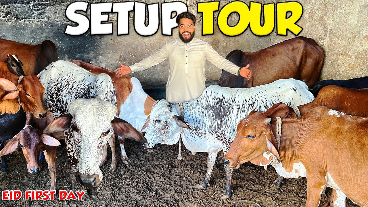 EID KE DIN SPECIAL SETUP TOUR ❤️ SYED FAHAD | THE FUN FIN |