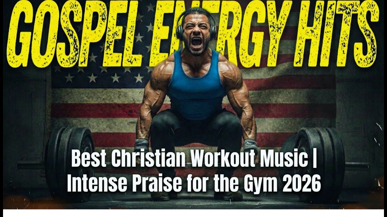 GOSPEL ENERGY HITS – Best Christian Workout Music  Intense Praise for the Gym 2026 🔥⚡