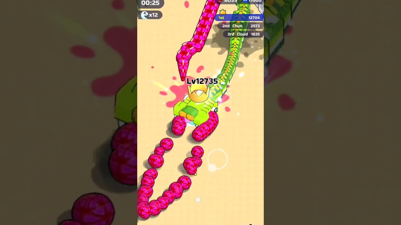 Snake Clash.io max level gameplay walkthrough
