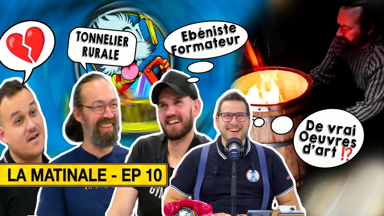 Entre Marqueterie et Tonnellerie rurale _ LA MATINALE _ EP 10 _BICHONTV