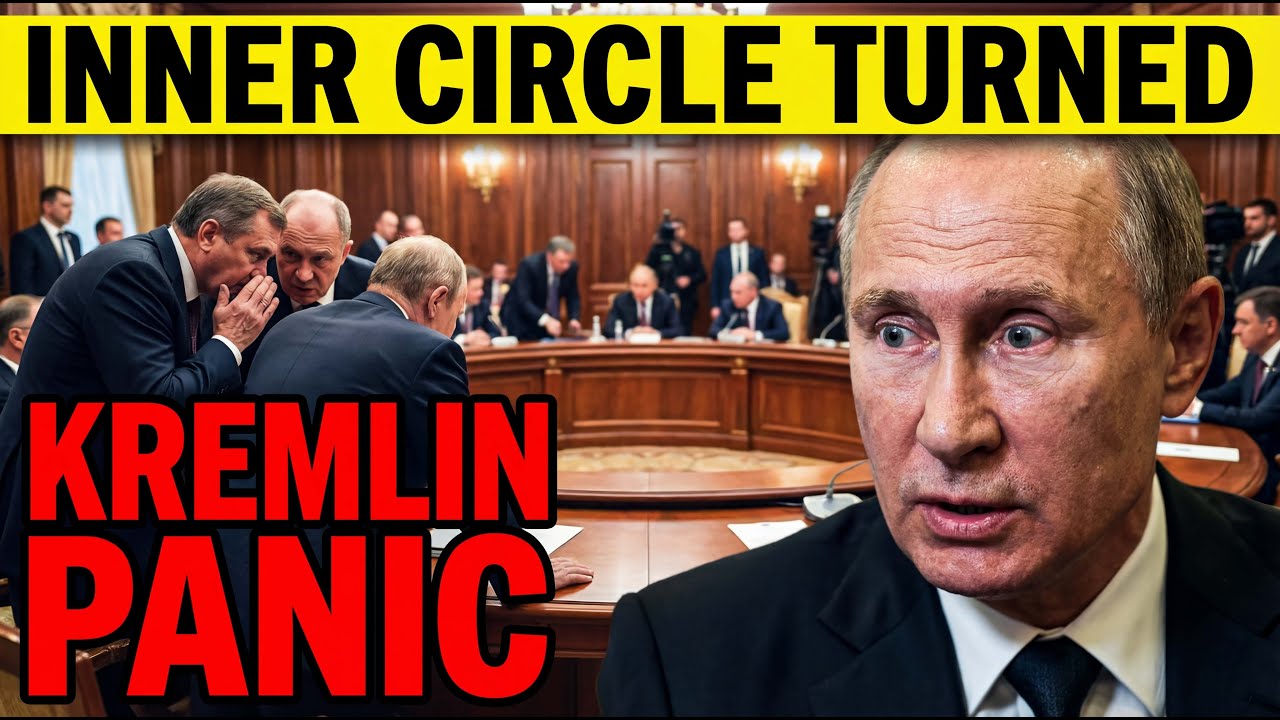 TRAITORS IN THE KREMLIN: Putin&rsquo;s inner circle has officially turned.