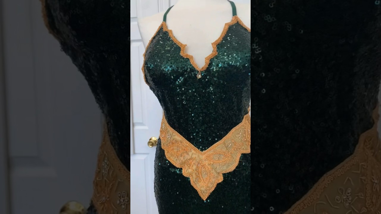 If Princess Fiona was a sustainable fashion girlie&hellip;✨👑♻️🪡 #shrek #upcycledfashion #sewing #costume