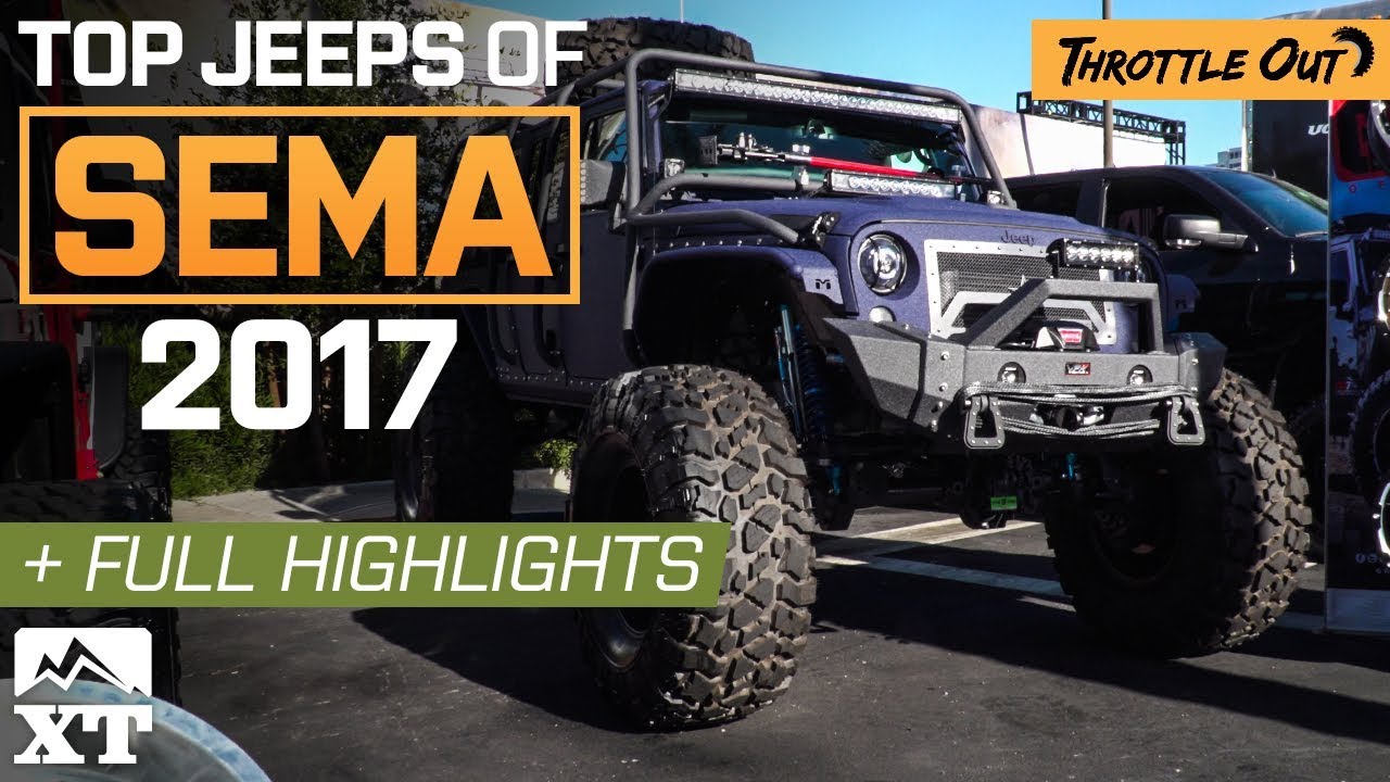 Top Jeep Wrangler Builds Of SEMA 2017 & Full Event Coverage – Throttle Out