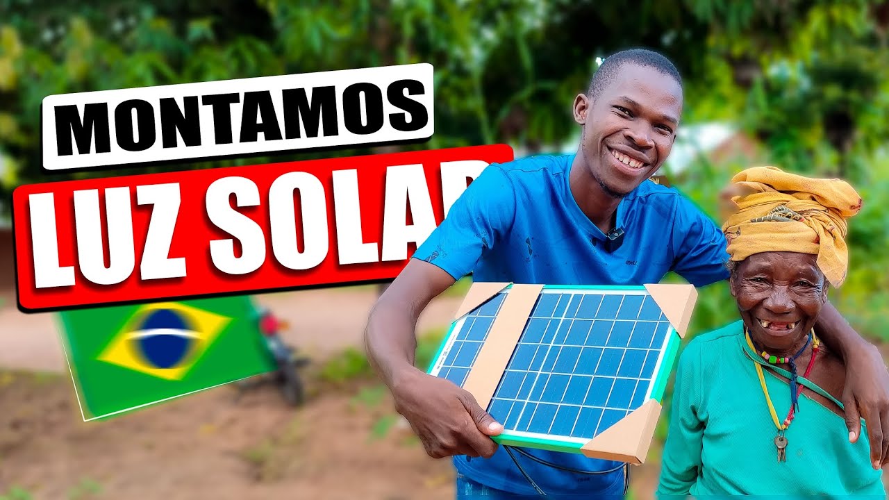 Montamos energia solar ☀️ na casa da vó