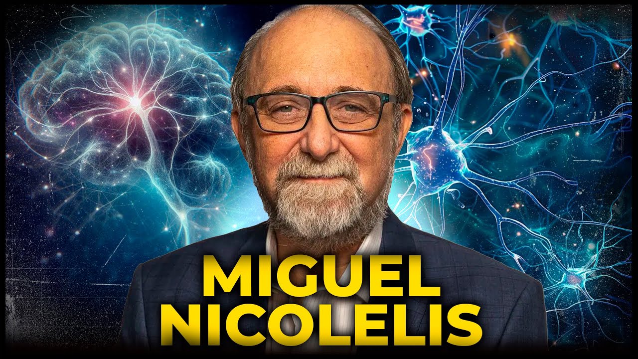 MIGUEL NICOLELIS -  MENTE HUMANA e INTELIGÊNCIA ARTIFICIAL  - PODCAST 3 IRMÃOS #777