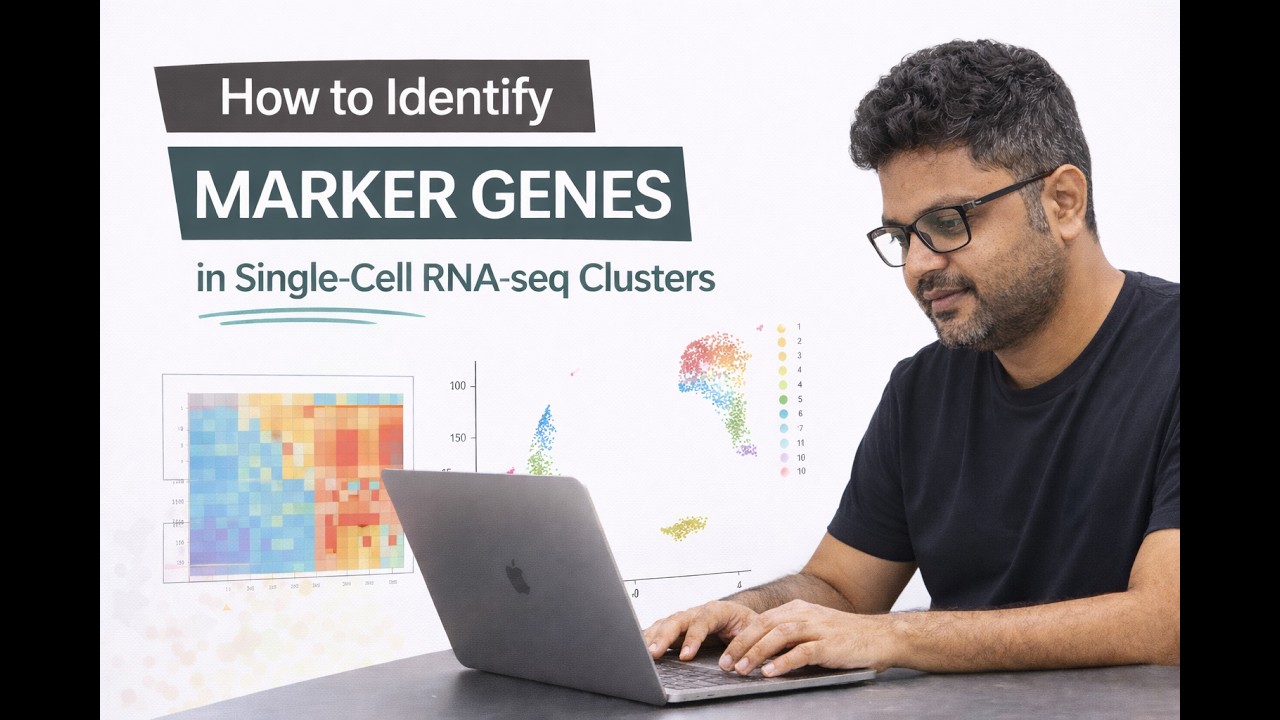 How to Identify Marker Genes in Single-Cell RNA-seq Clusters | Seurat DGE
