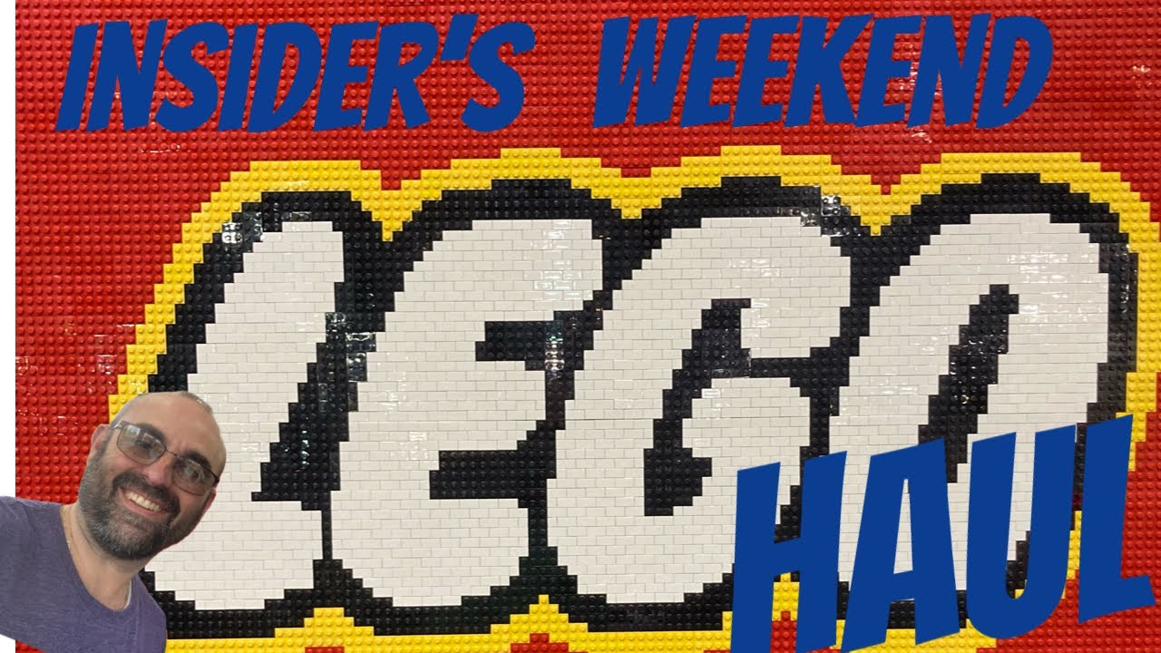 LEGO Haul с Insiders Weekend