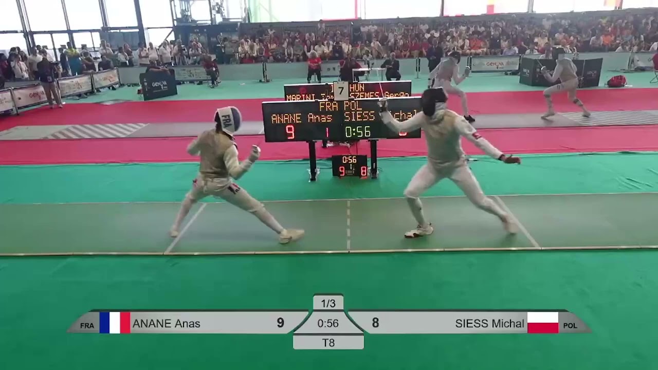 Euro Champs 2025 SMF - L8 - Anas Anane FRA v Michal Siess POL