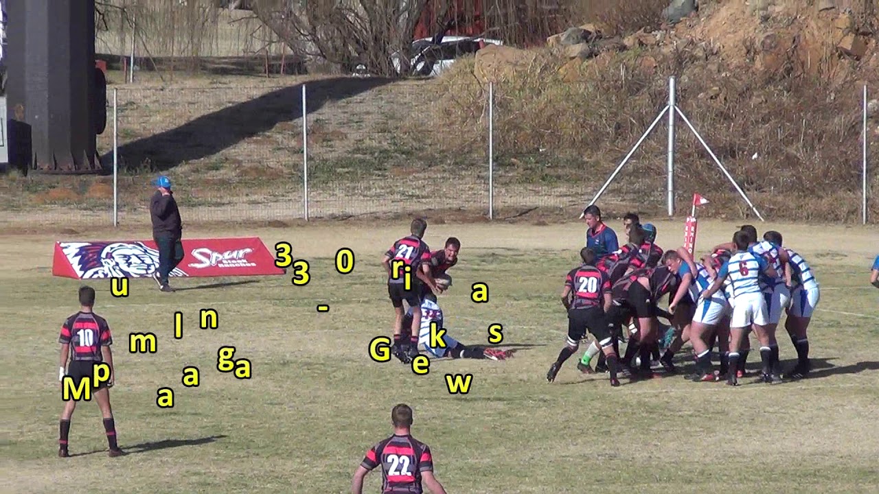 2018 Rhino Week U/15 Final Mpumalanga vs Griquas
