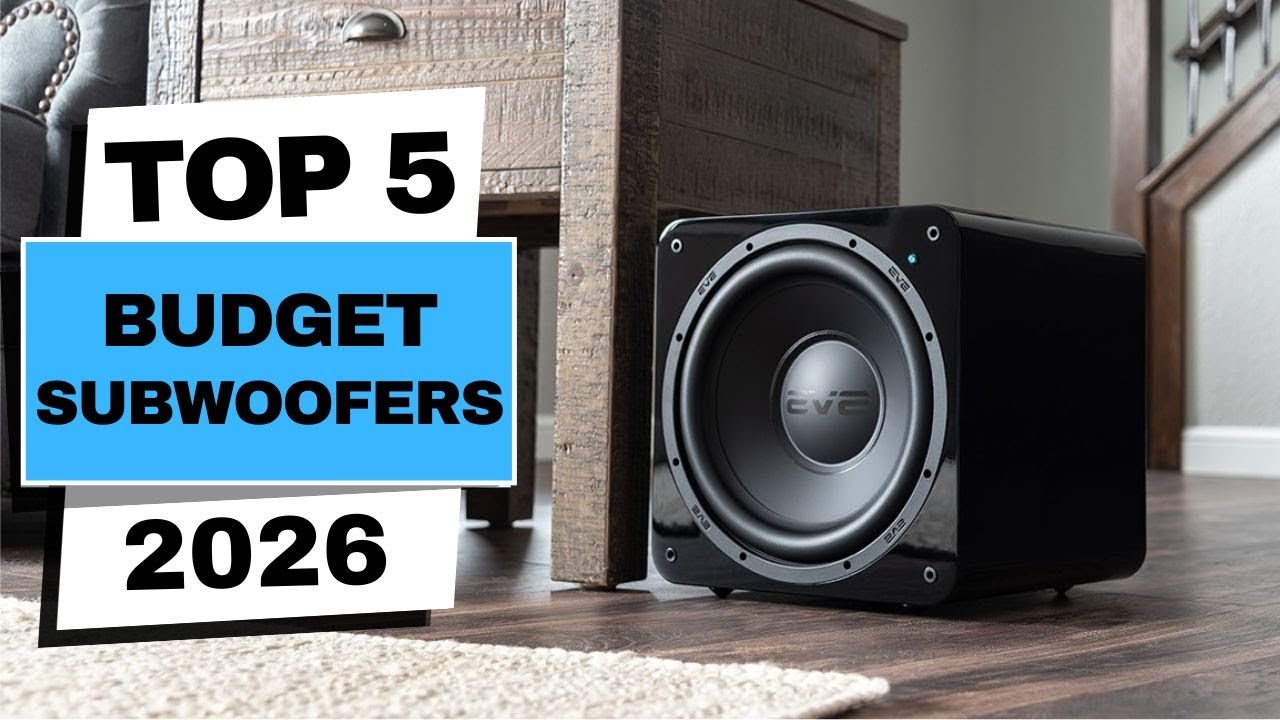 Top 5 Best Budget Subwoofers in 2026 | Best Budget Subwoofer Reviews