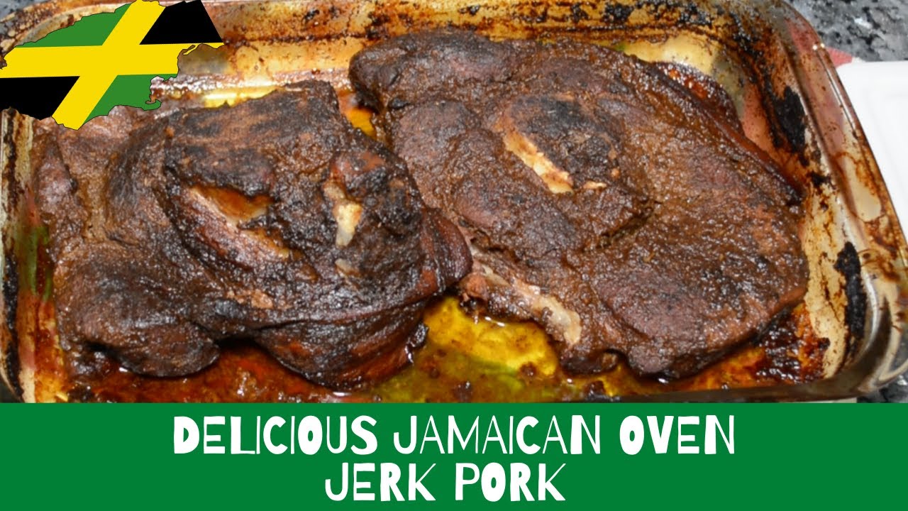 Best Jamaican Oven Jerk Pork| Jamaican Jerk Recipe