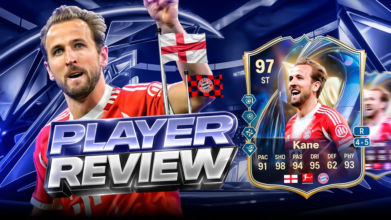 Обзор игрока Кейна из команды сезона 97 - EA FC 26 ULTIMATE TEAM