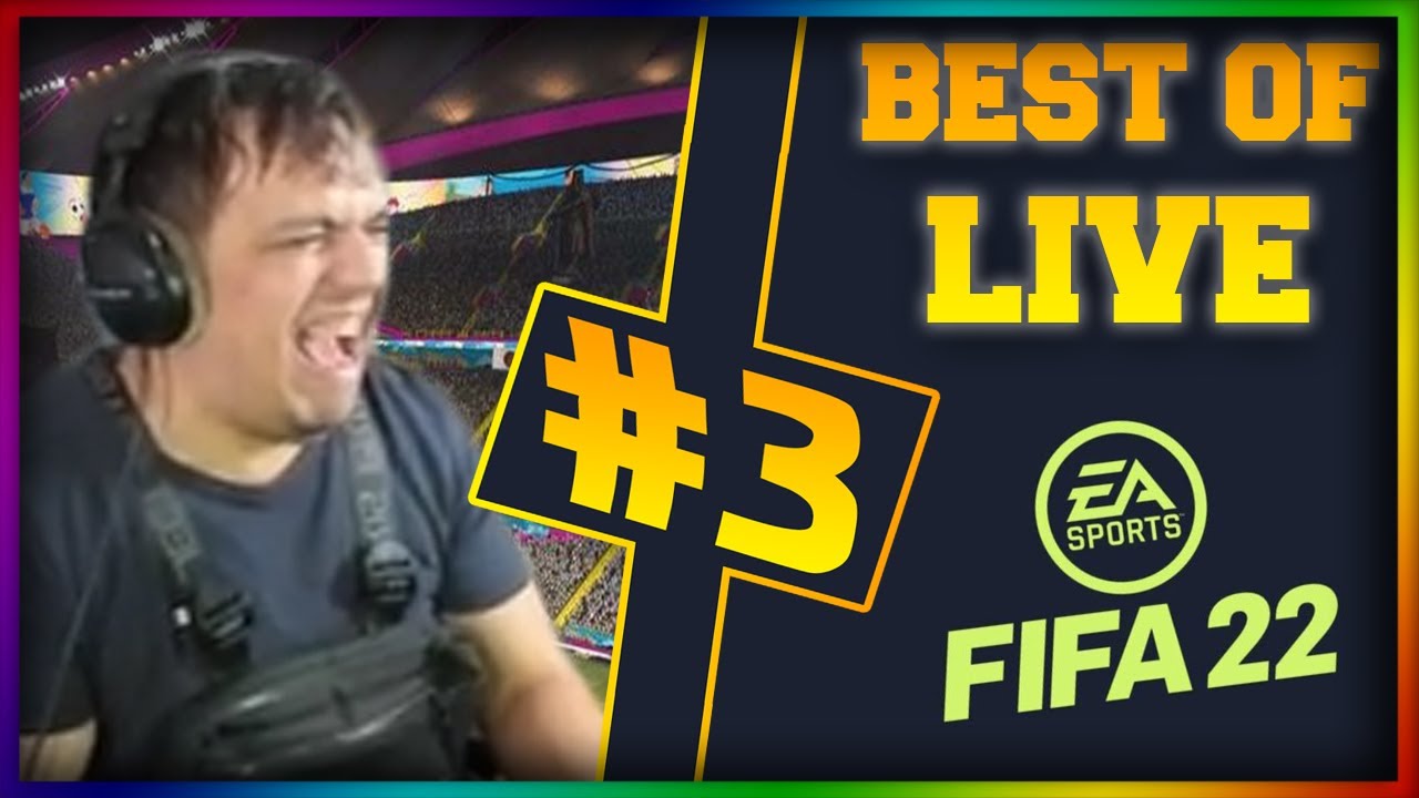 BEST OF LIVE THEKAIRI78 RAGE FOU RIRE SUR FIFA 22 #3