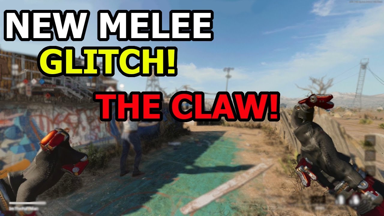 *NEW* Melee Weapon Glitch! (THE CLAW) Cold War Glitches