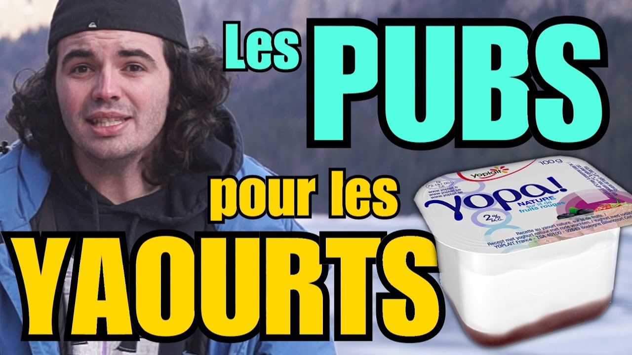 LES PUBS DE YAOURTS : L'ANALYSE de MisterJDay